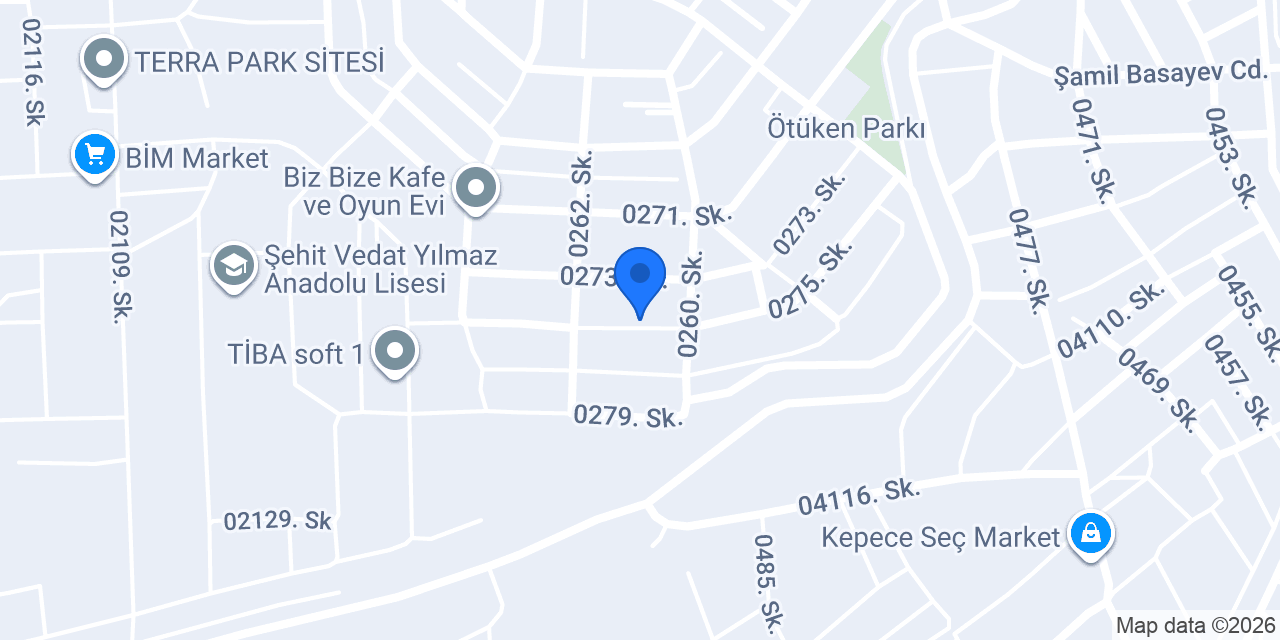 Özel Maki Anaokulu konumu