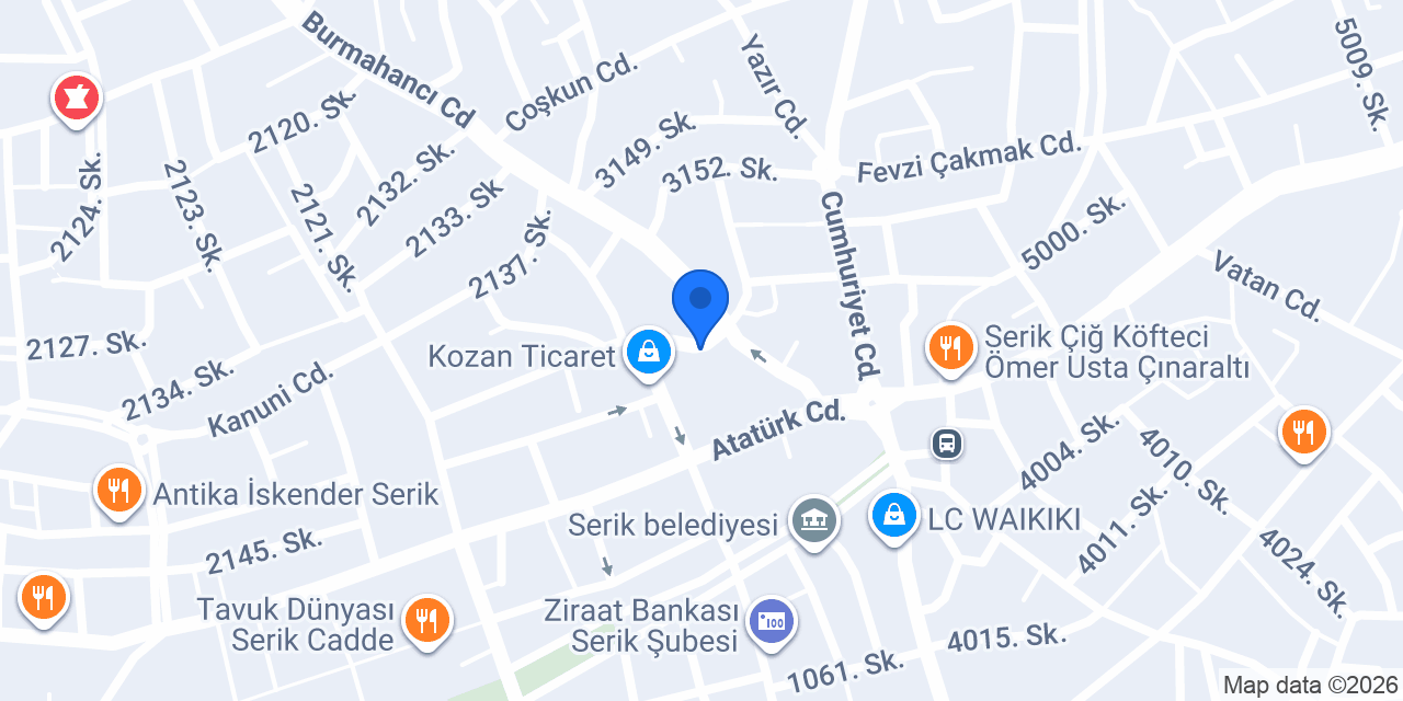 Okudan Güvenlik Teknolojileri konumu