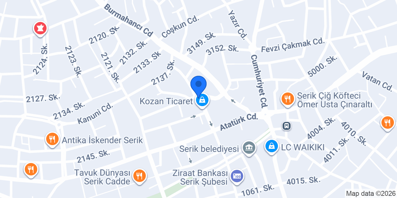 Diş Hekimi Şefika Dirik Dalmış konumu