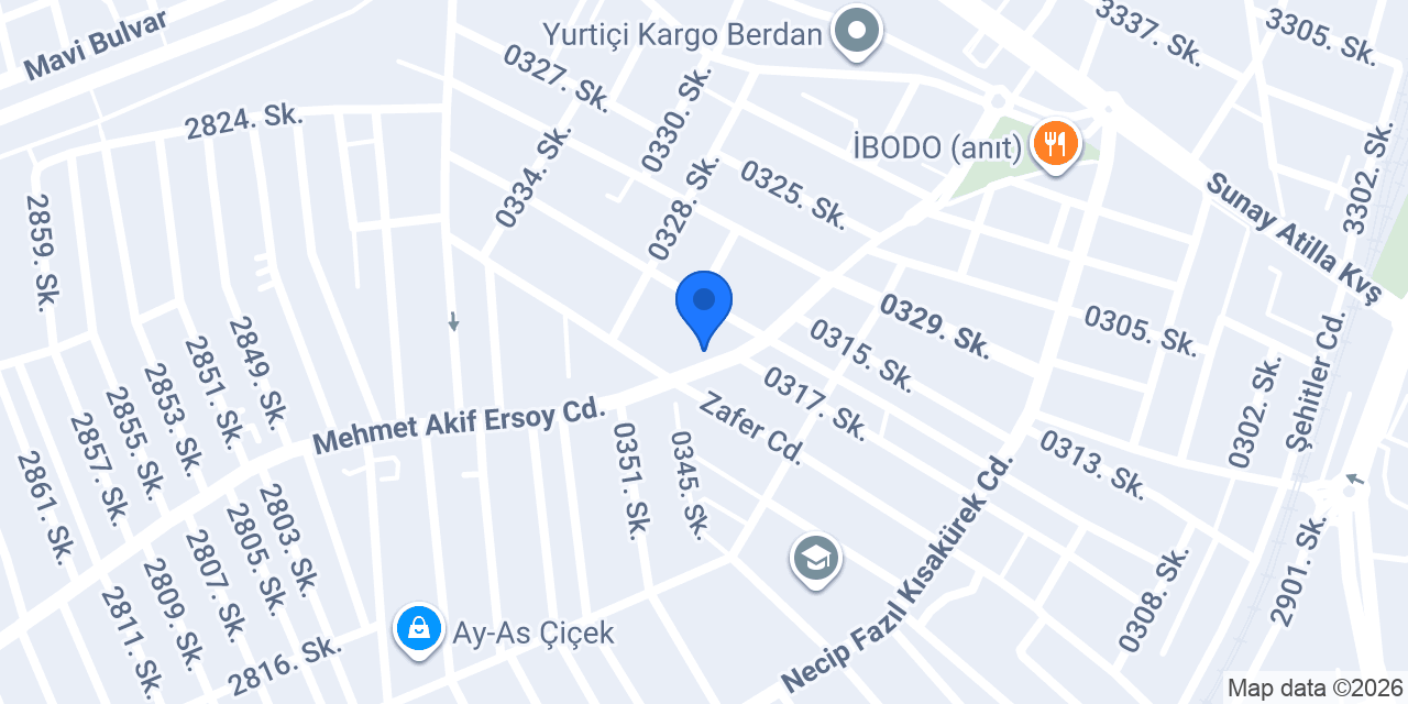 SanişTattoo konumu