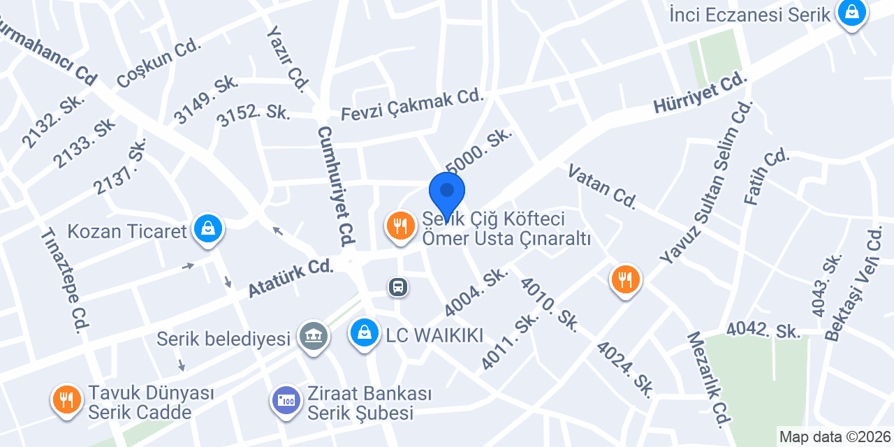 Dondurma Sokağı konumu
