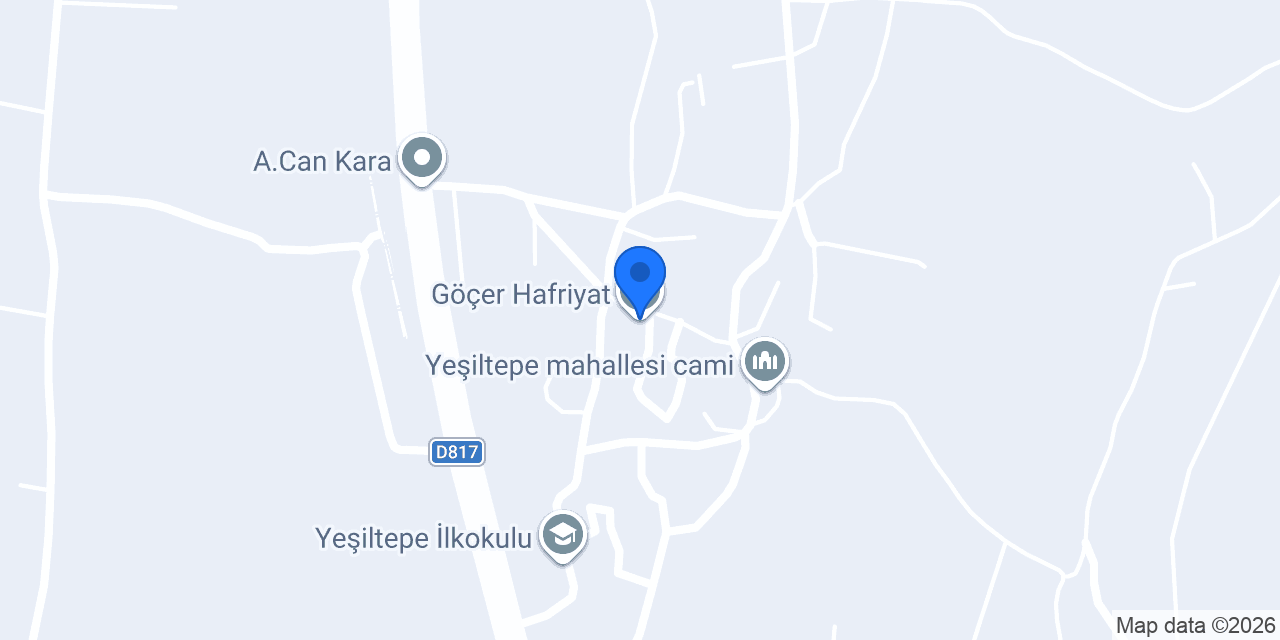 Göçer Hafriyat konumu