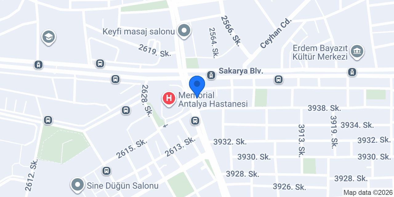 Antalya Moda Optik konumu