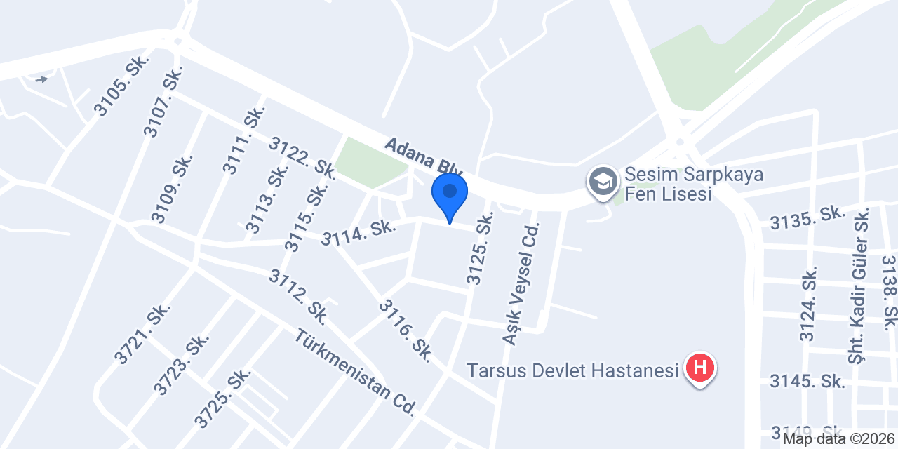 Güneş Kreş ve Gündüz Bakım Evi konumu