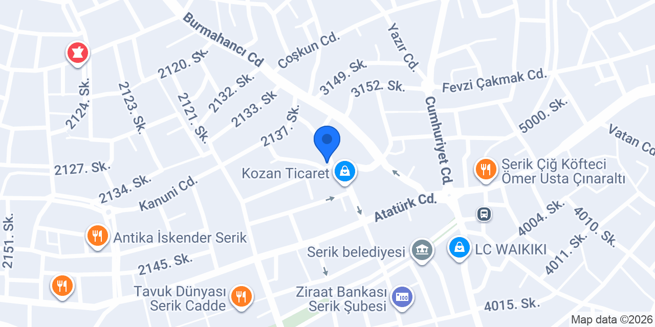 Göksu Kasap konumu