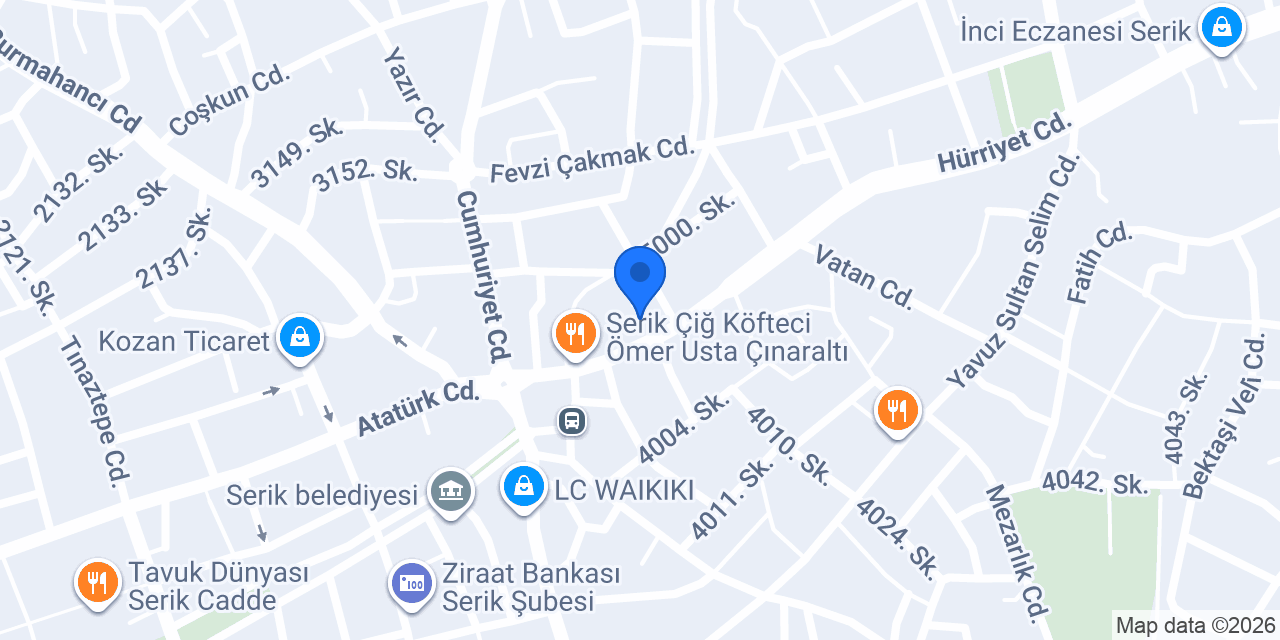 Diş Hekimi Süleyman Cengiz konumu