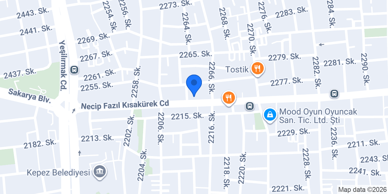 Hanımeli Döner Evi konumu