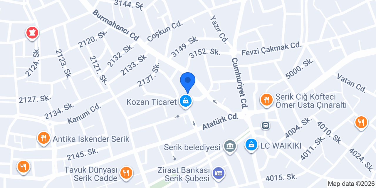 Hedef Ofset & Matbaa konumu