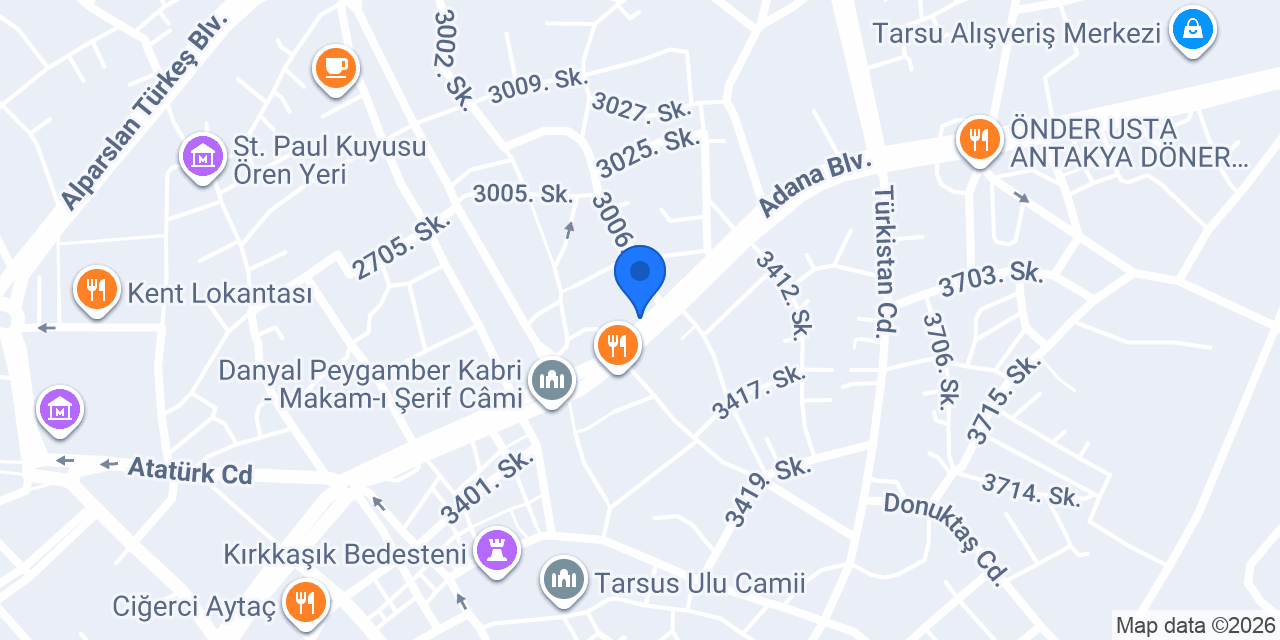 Kuba motor tarsus konumu