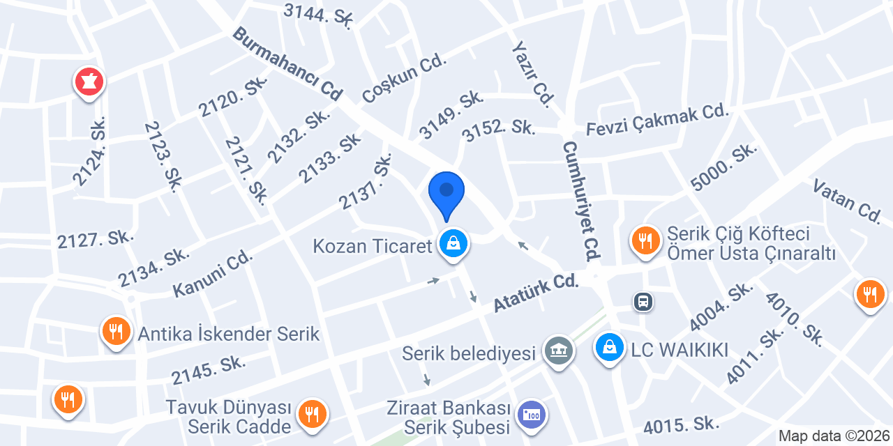 Diş Hekimi Mevlüt Kayhan Kara konumu