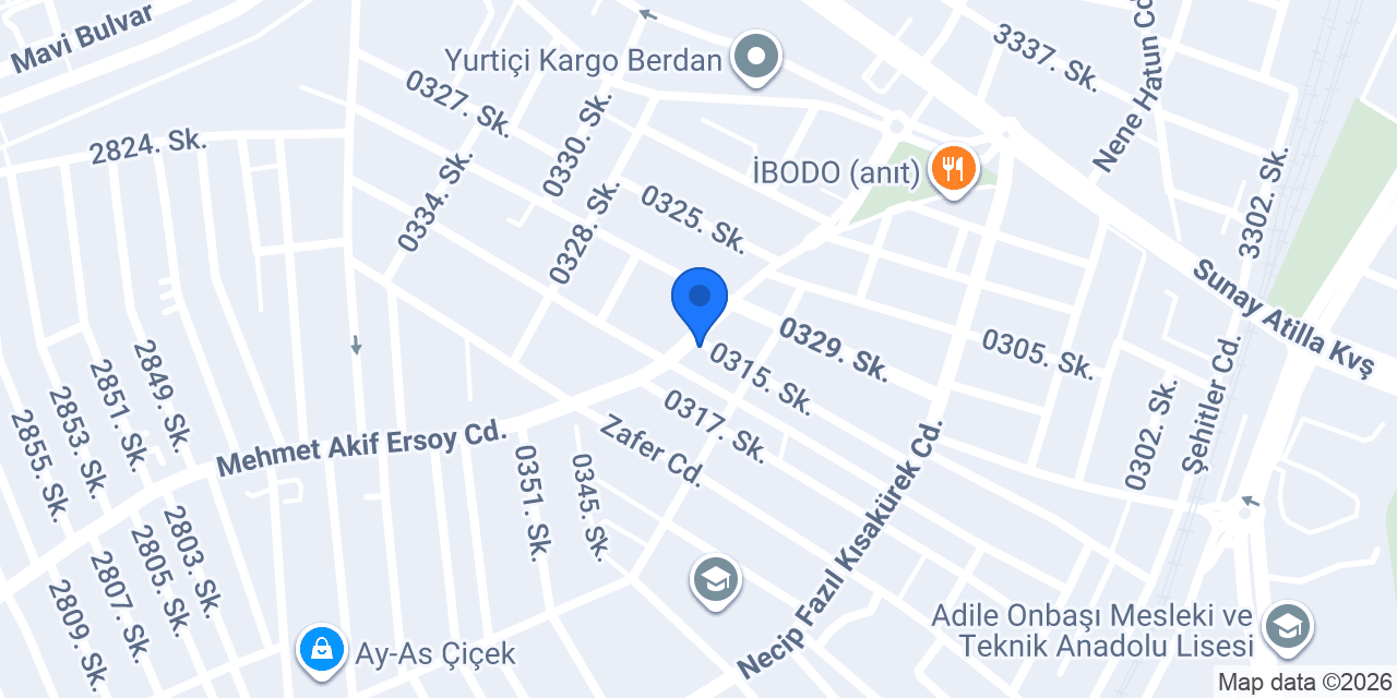 Tarsus Çilingir Erat Ev-Oto Anahtarcı konumu