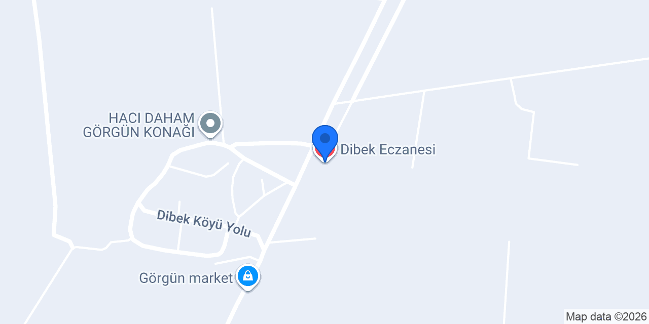 Dibek Eczanesi konumu