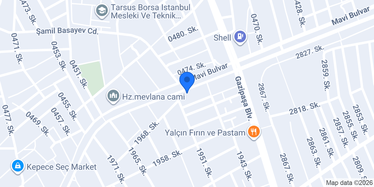 UĞUR YAPI MARKET konumu