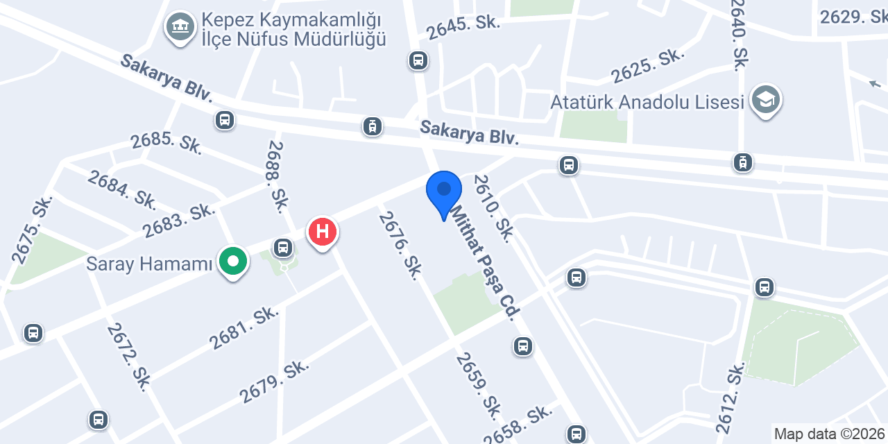 Dünya Veteriner Kliniği konumu