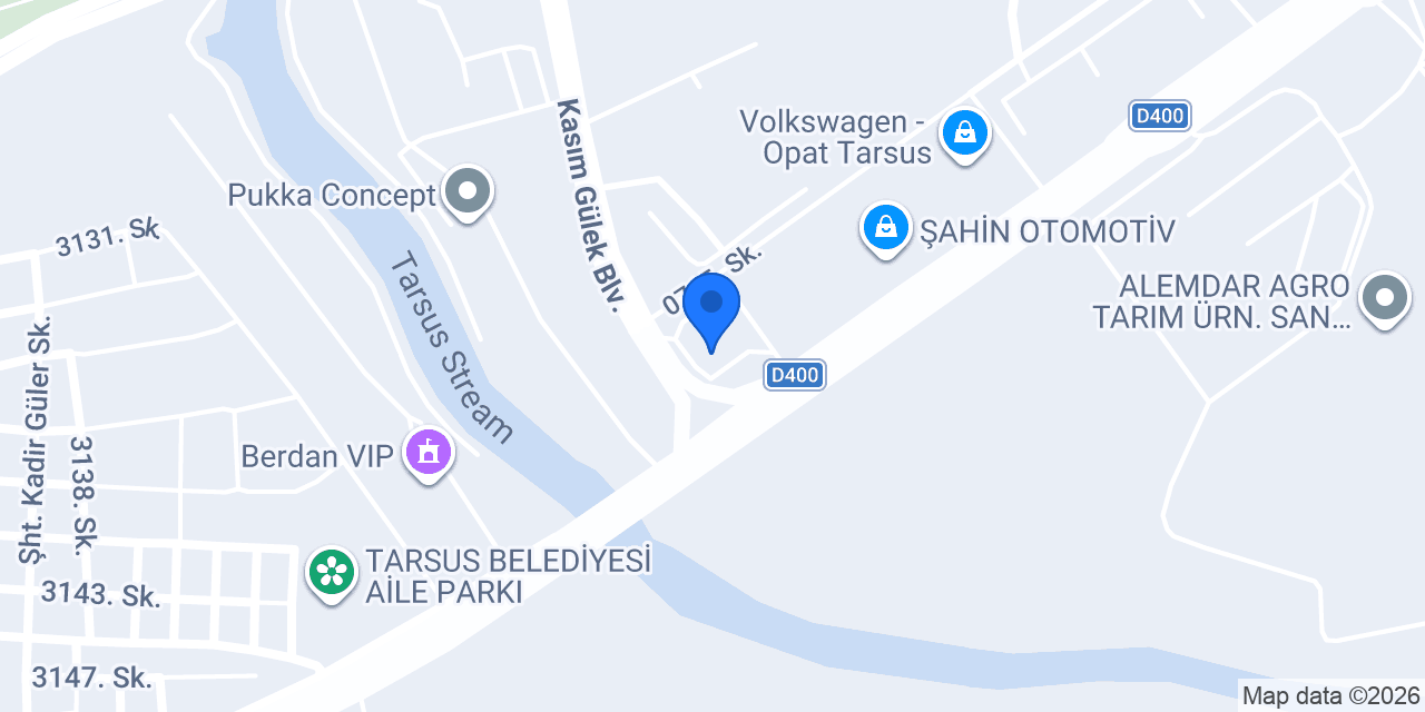 Panzade Otomotiv konumu