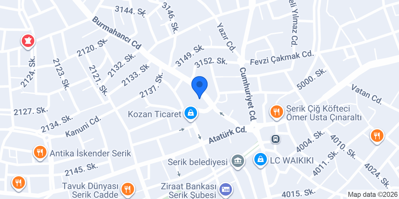 Köfteci Naciye Usta konumu