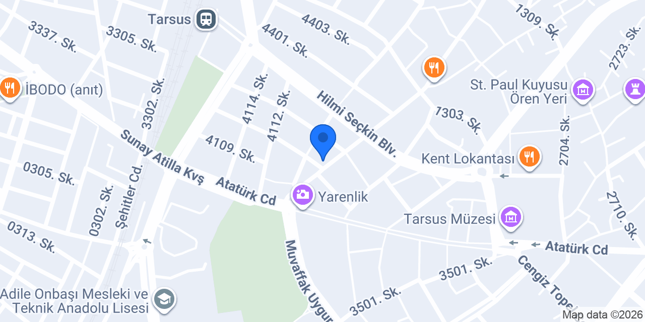 Katık döner tarsus konumu