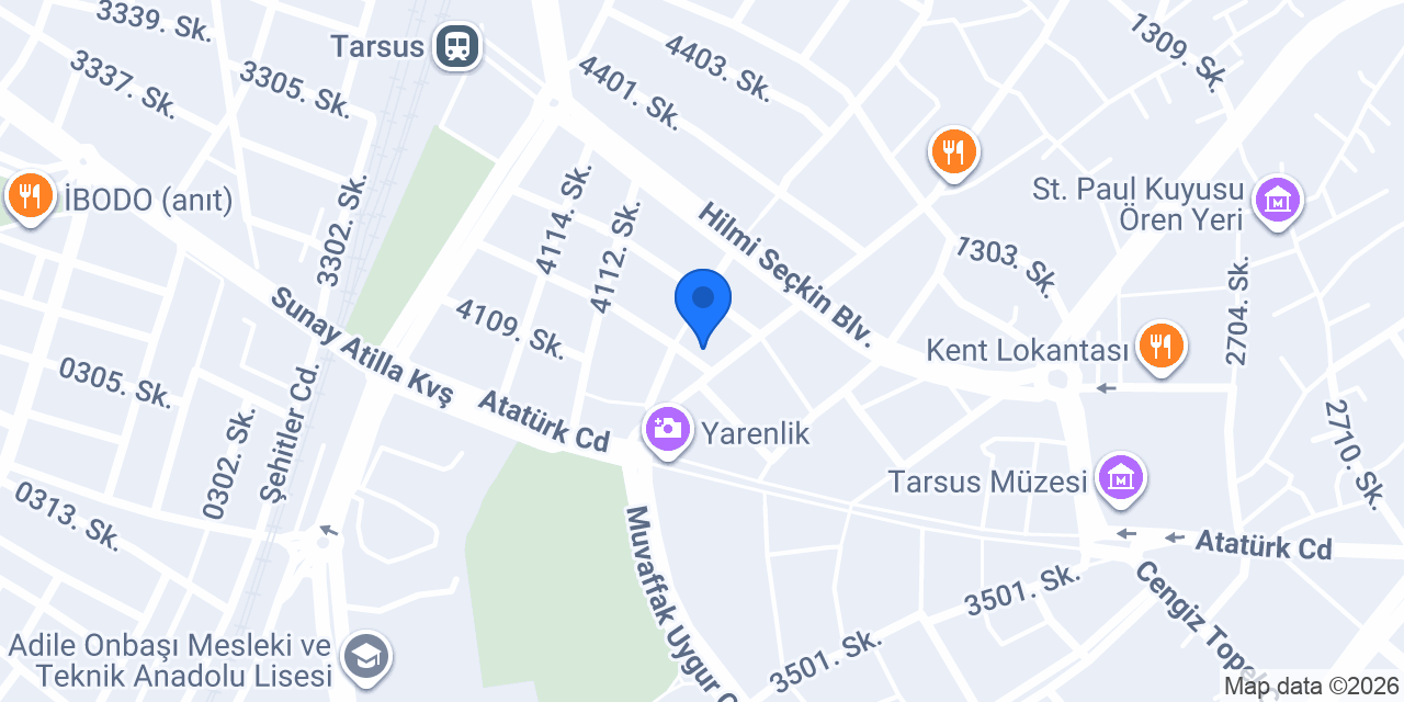Aslıhan Ertem Psikolojik Danışmanlık Merkezi konumu