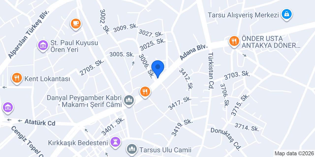 Tarsus Geziyor Turizm konumu