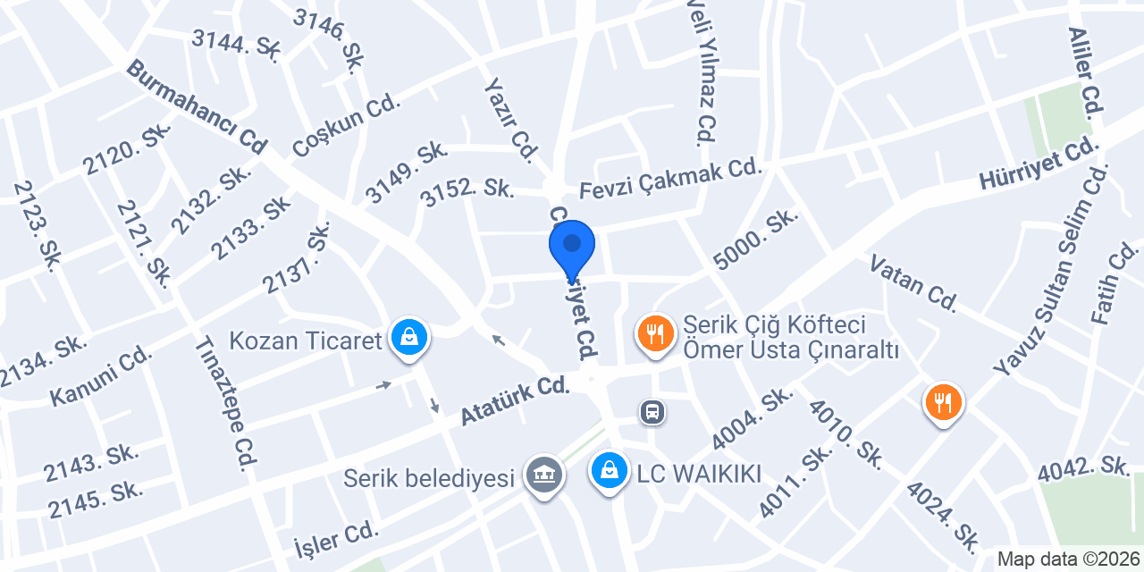 Ayyıldız Toros Gazetesi konumu