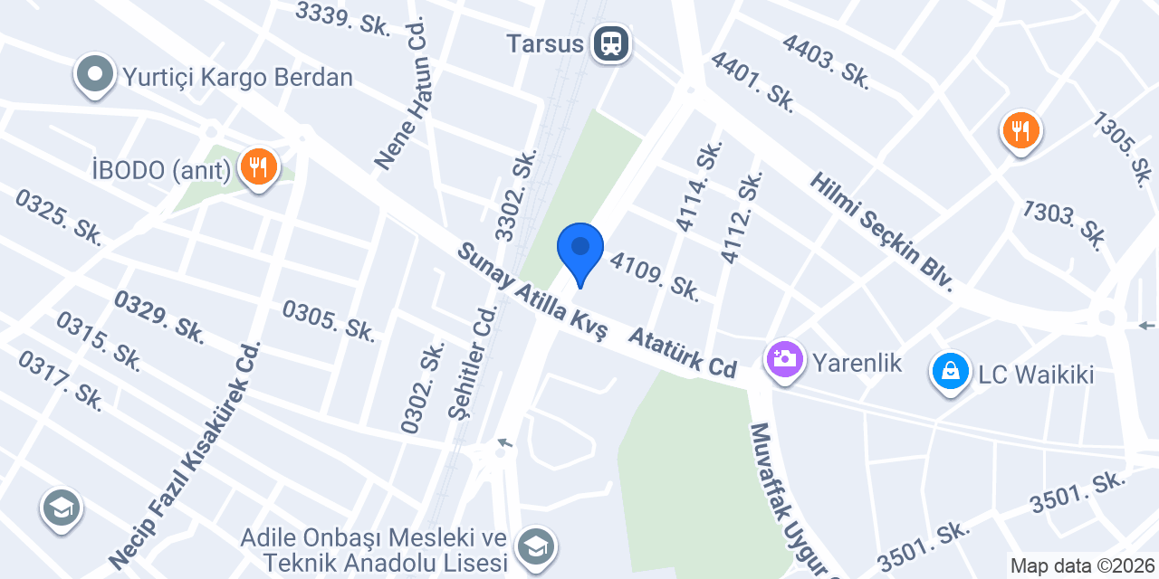 Dondurmacı Mehmet Usta konumu