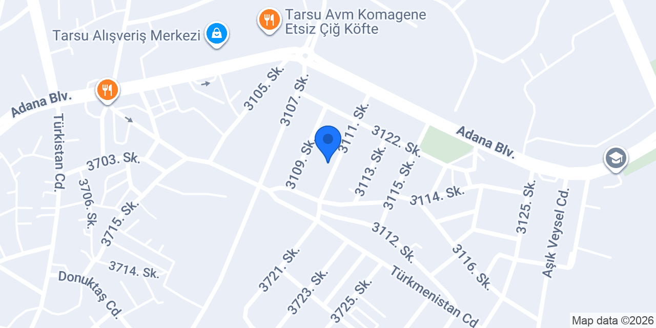 Öz Altunkanat Ticaret konumu