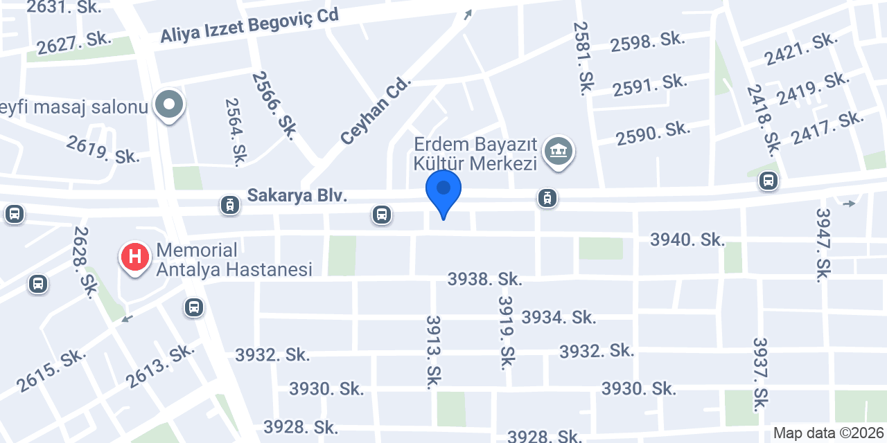 Akbulut Otomotiv konumu