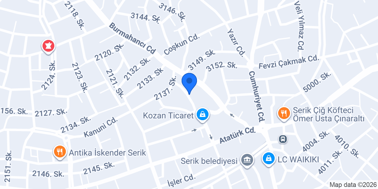 ÇELİK MÜHENDİSLİK ISITMA -SOĞUTMA-DOĞALGAZ konumu
