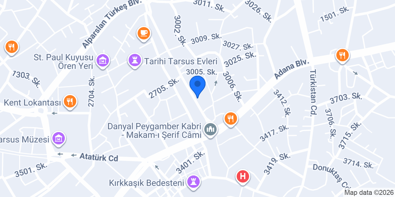 Yücel Kuyumculuk konumu