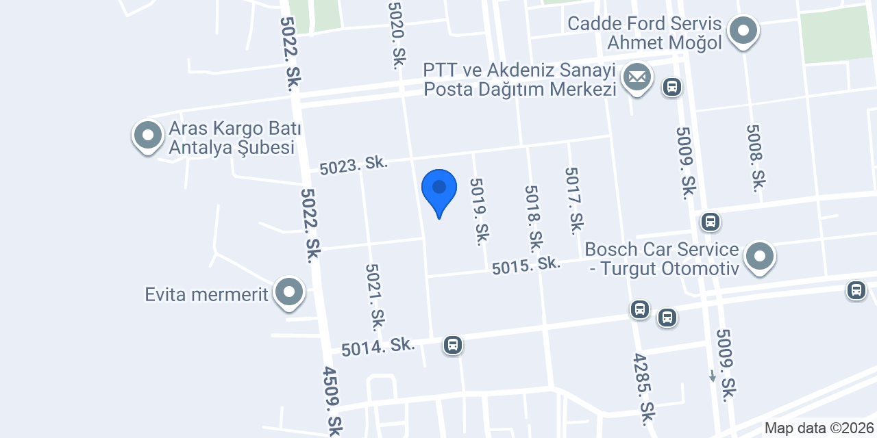 Zafer Auto Service konumu