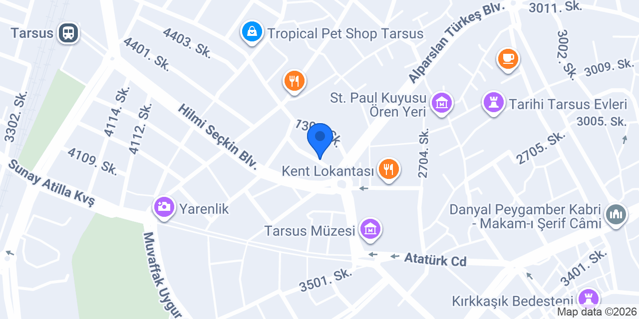 Akdeniz Hırdavat Tesisat Boya konumu