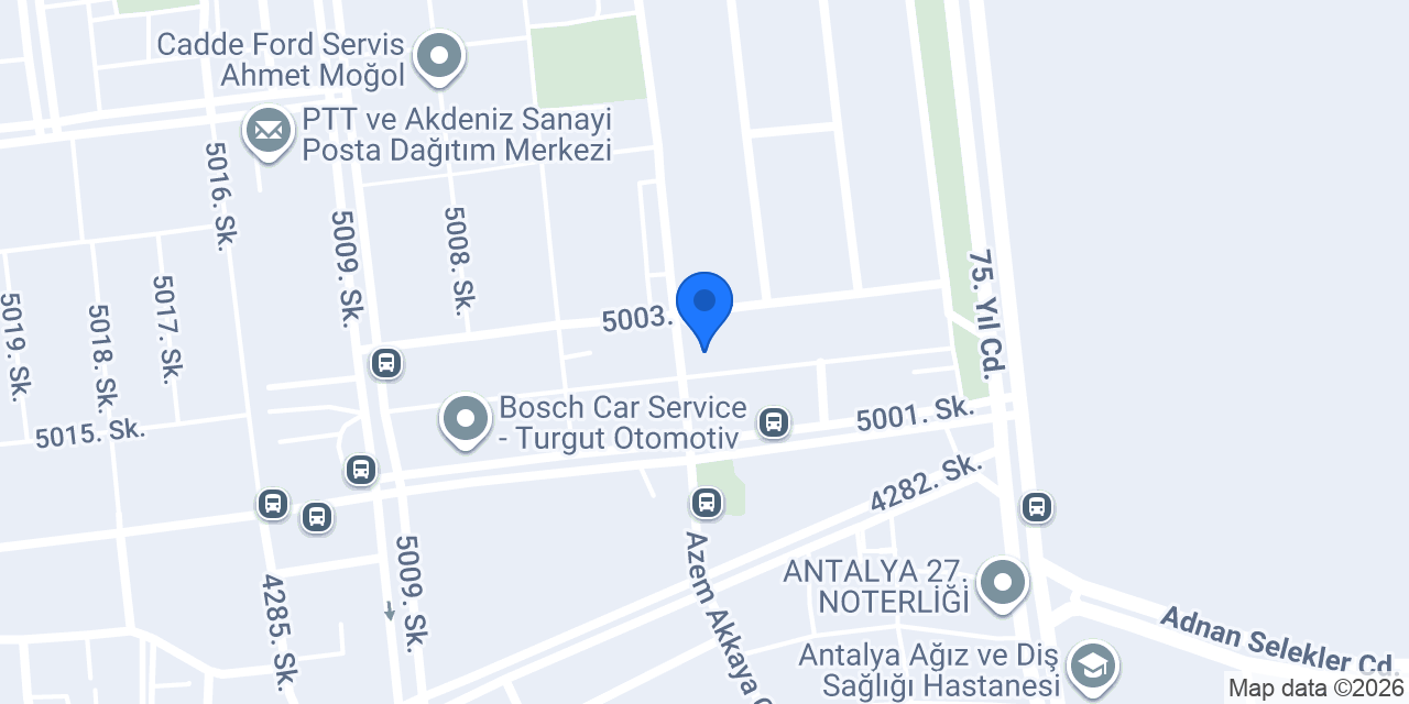 Öz Sağlam Elektrik Bobinaj konumu