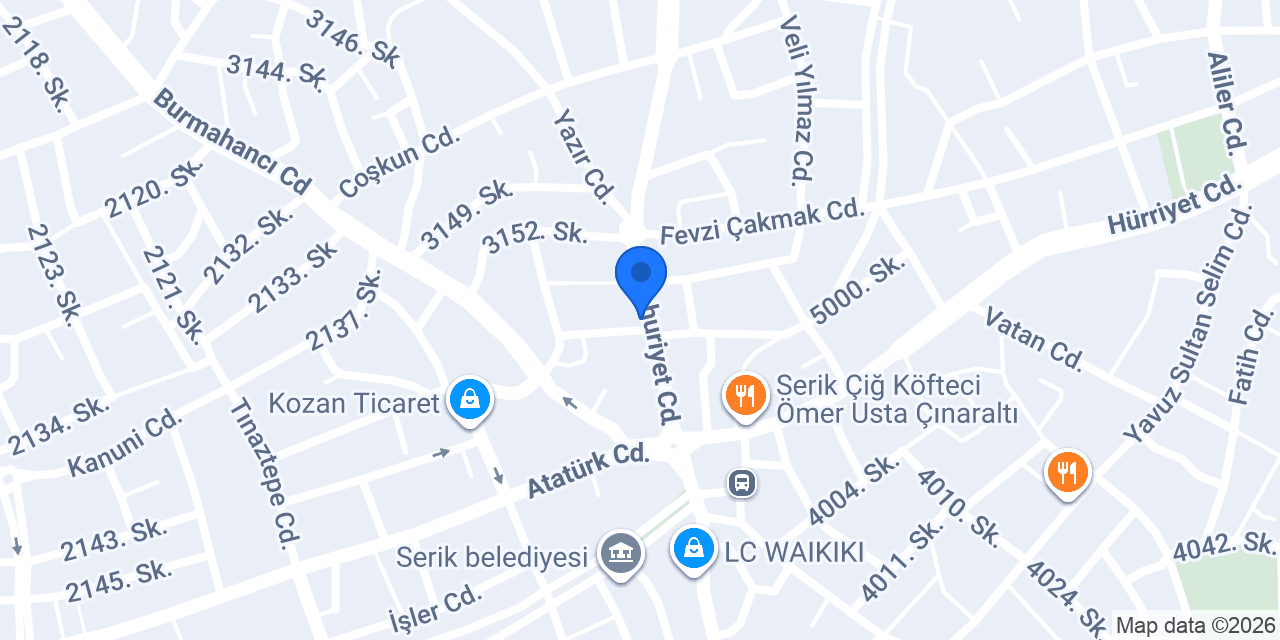 Tırık Sigorta konumu