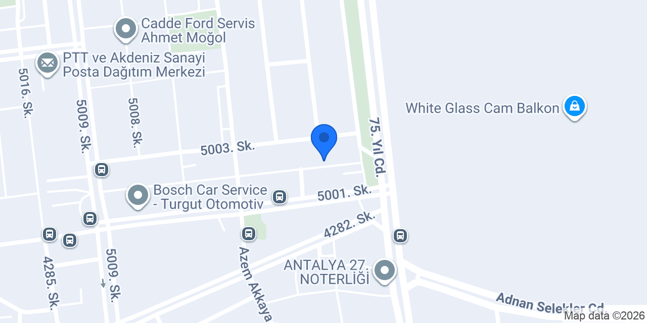 ANKA GARAGE ANTALYA konumu