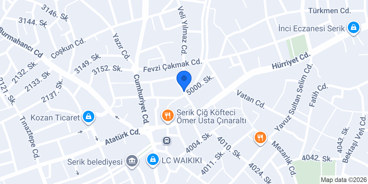 Barış döner( MAHİR USTA) konumu