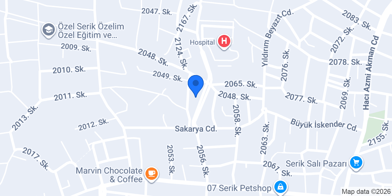Özkaya Su Arıtma konumu