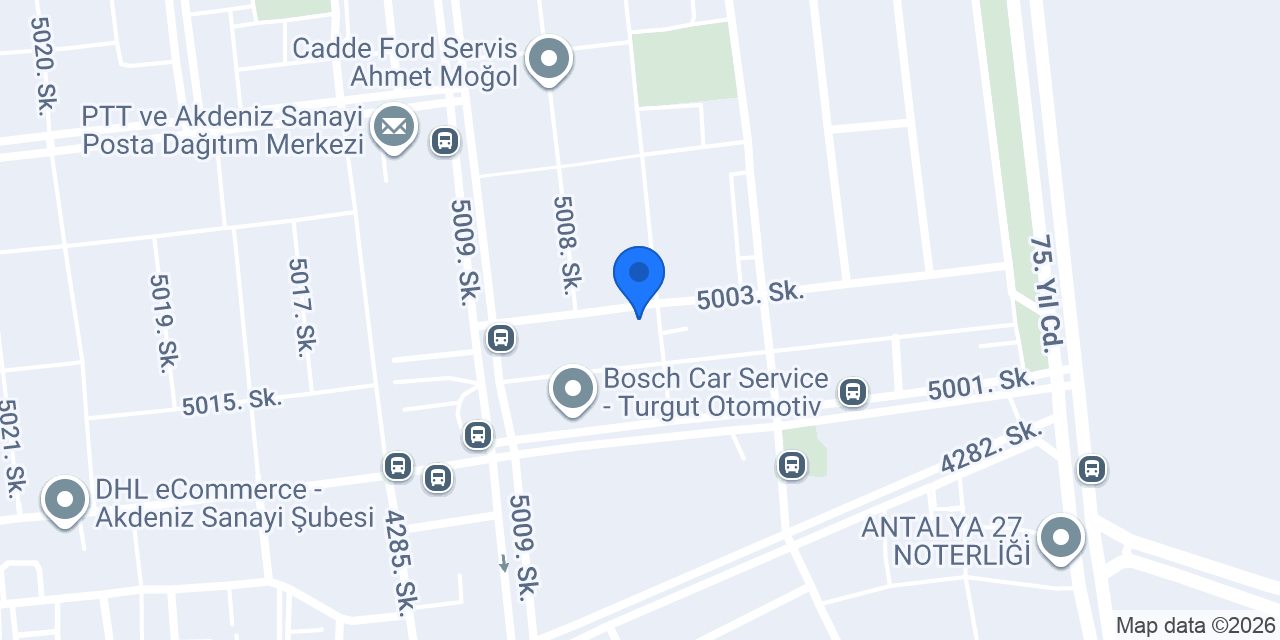 Çınar Ticaret konumu