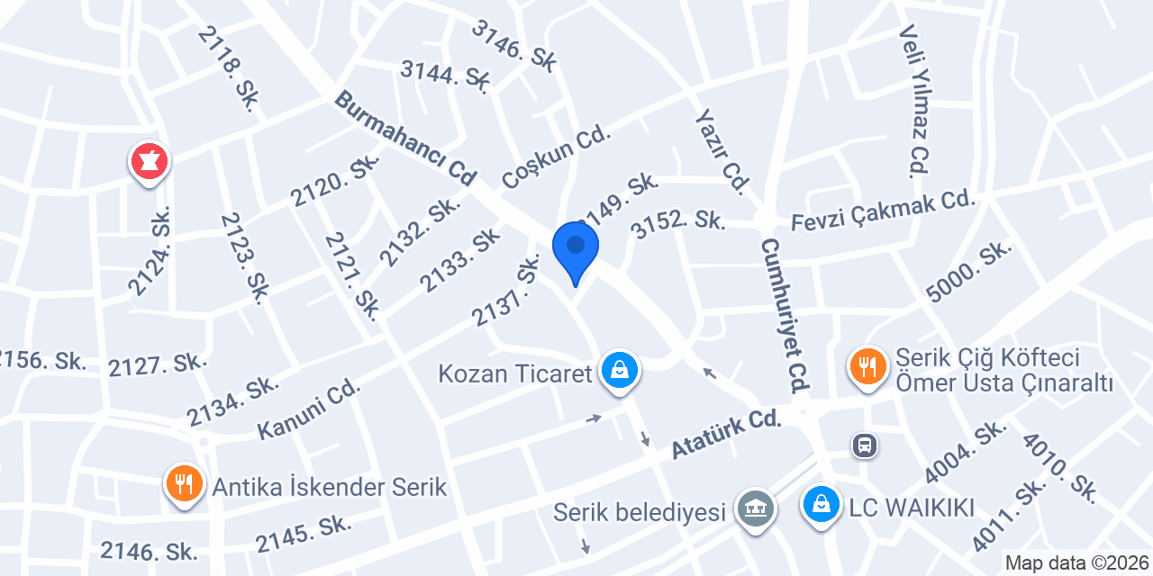 Can'es Erkek Kuaförü konumu