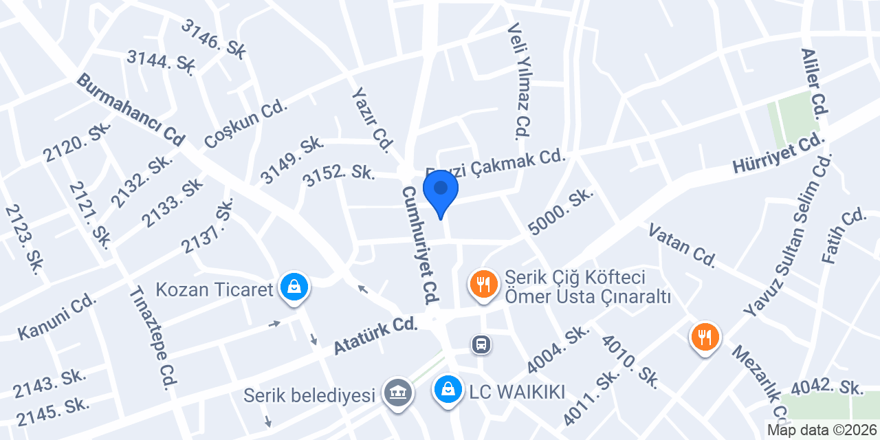 Şahin Cafe | Döner konumu