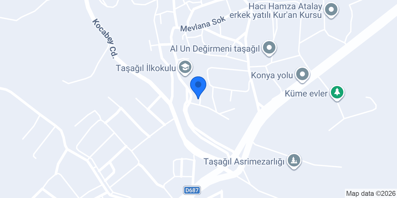 Taşağıl Ortaokulu konumu