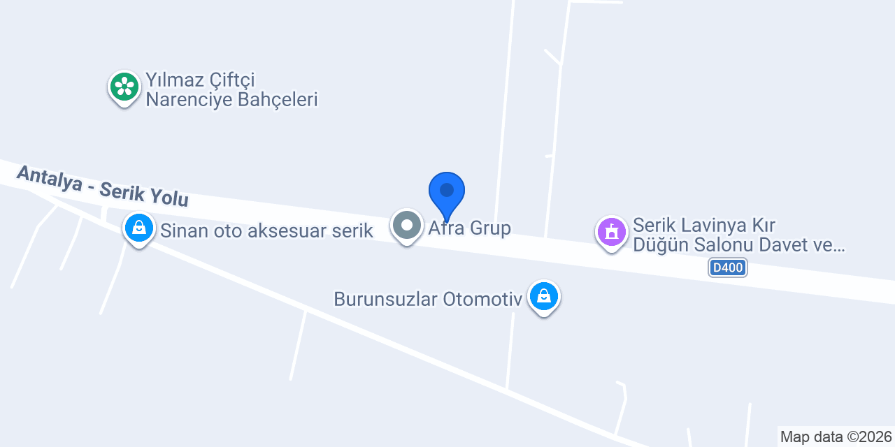 Secen Gross Serik konumu