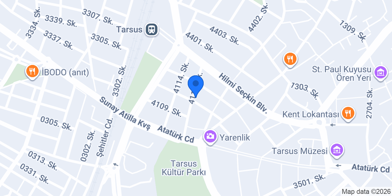 Yıldız Hukuk ve Danışmanlık Bürosu konumu