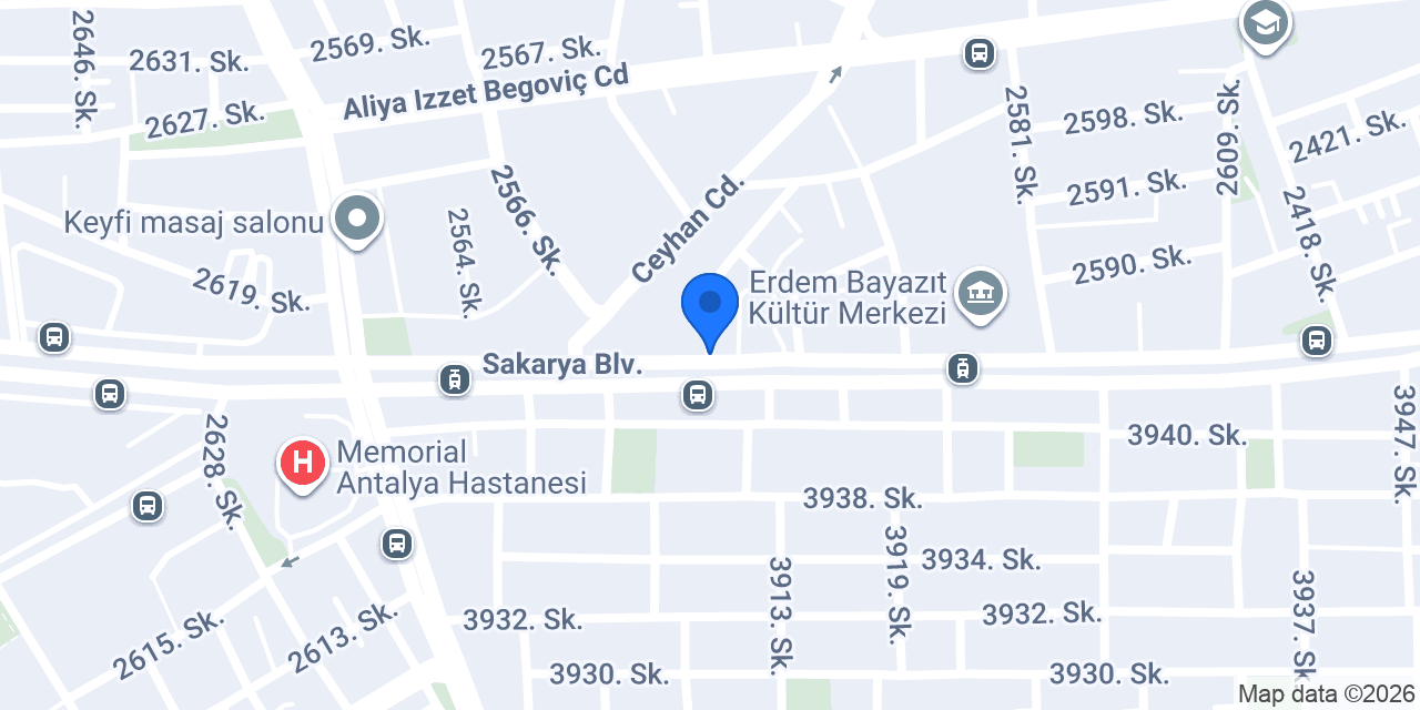 Çikolata Evim Kepez konumu