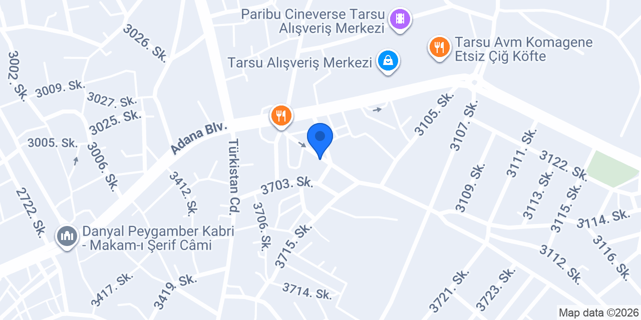 SAY TİCARET HIRDAVAT konumu
