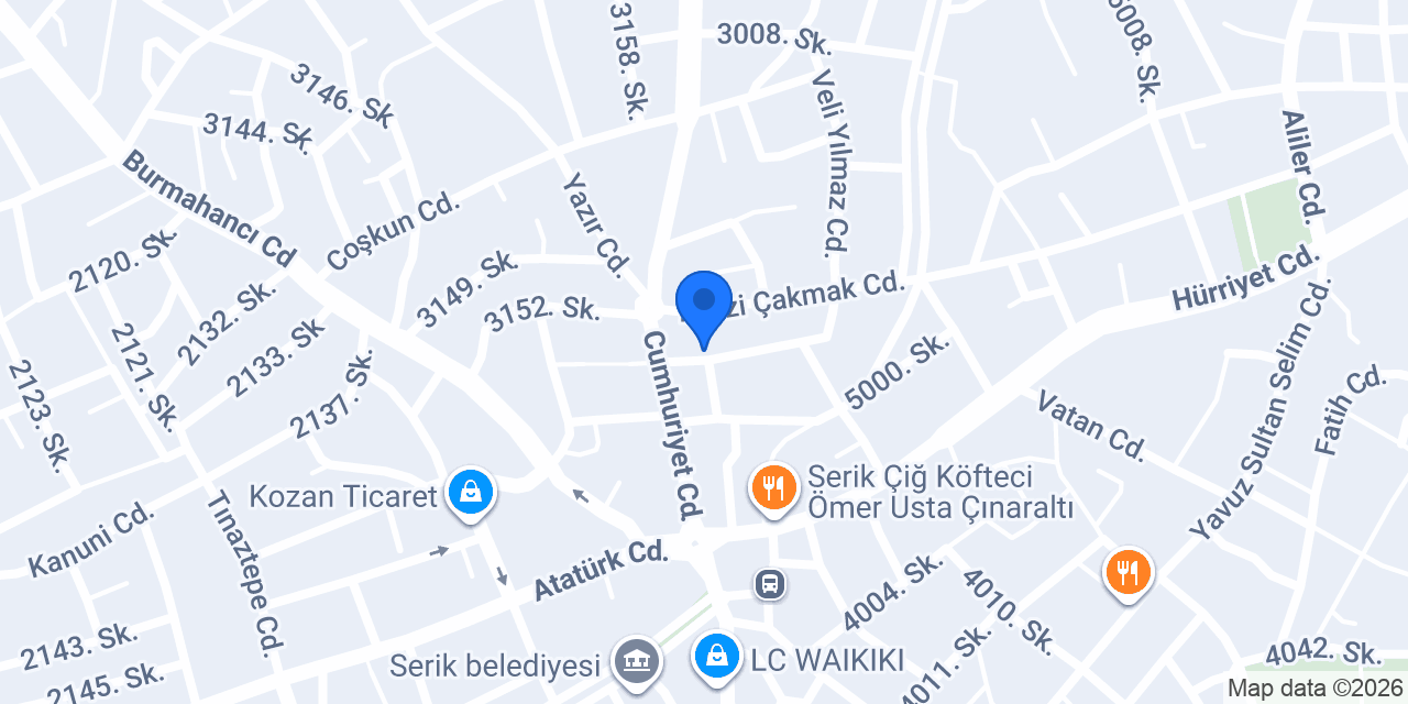 Efe Elektrik&Elektronik konumu