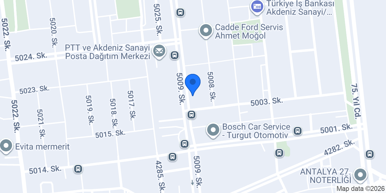 Turpar Ford Oto Yedek Parça konumu