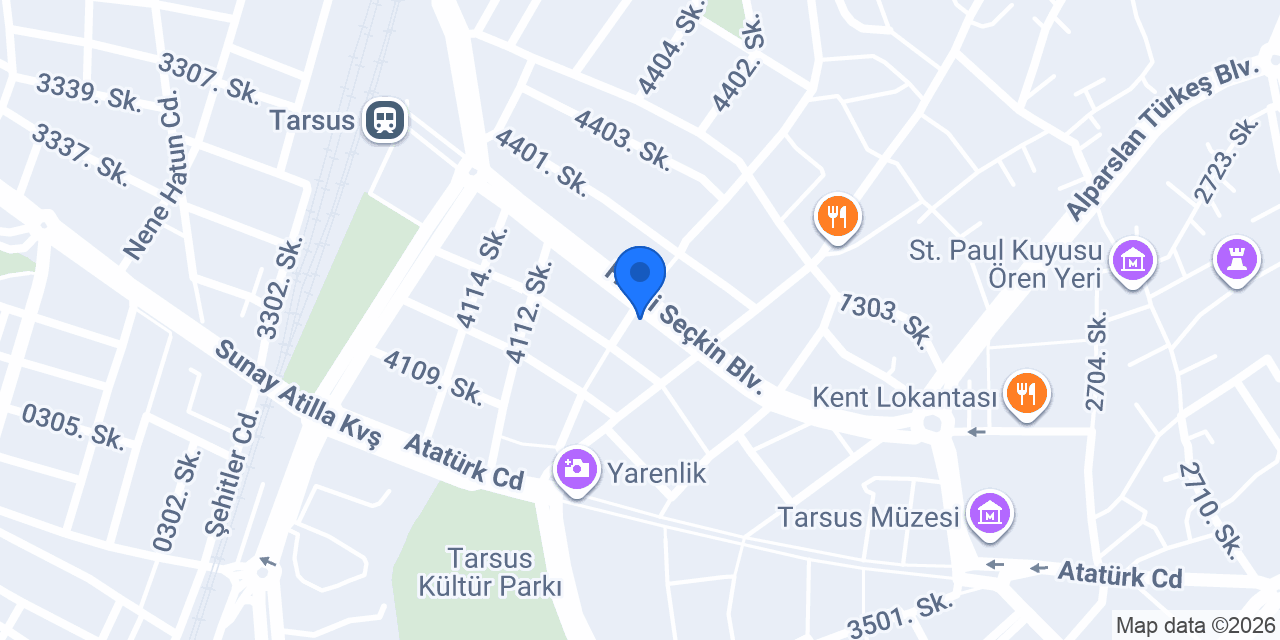 Diş Hekimi Arif Özpolat konumu