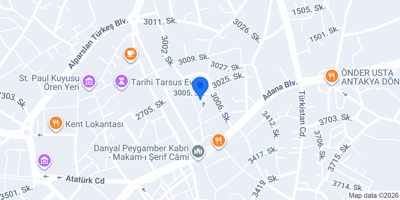 Can paça&ızgara kebap konumu