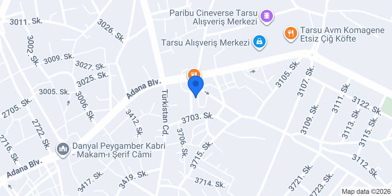 ÖNERİ VETERİNER KLİNİĞİ konumu
