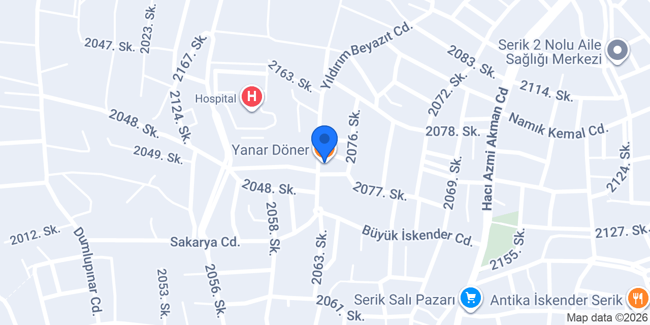 Yanar Döner konumu